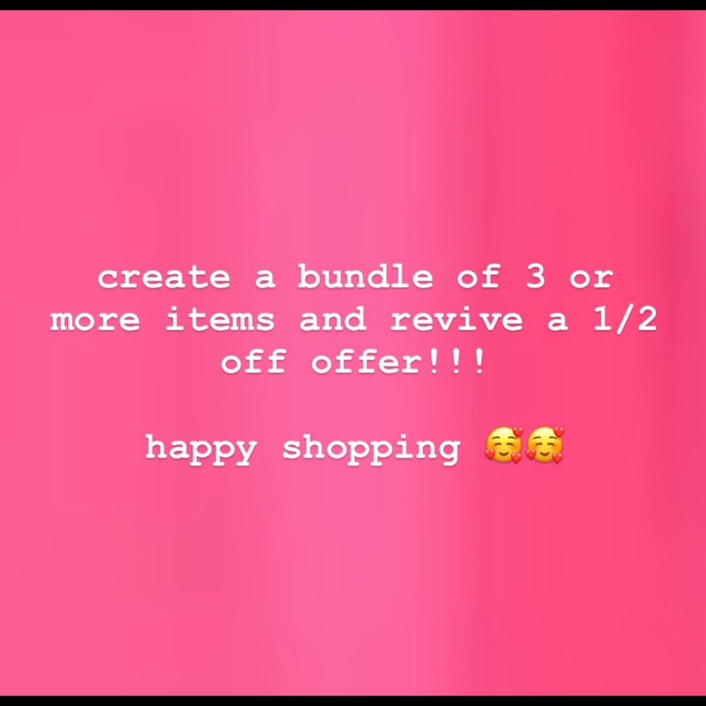 BUNDLE DISCOUNT OFFER